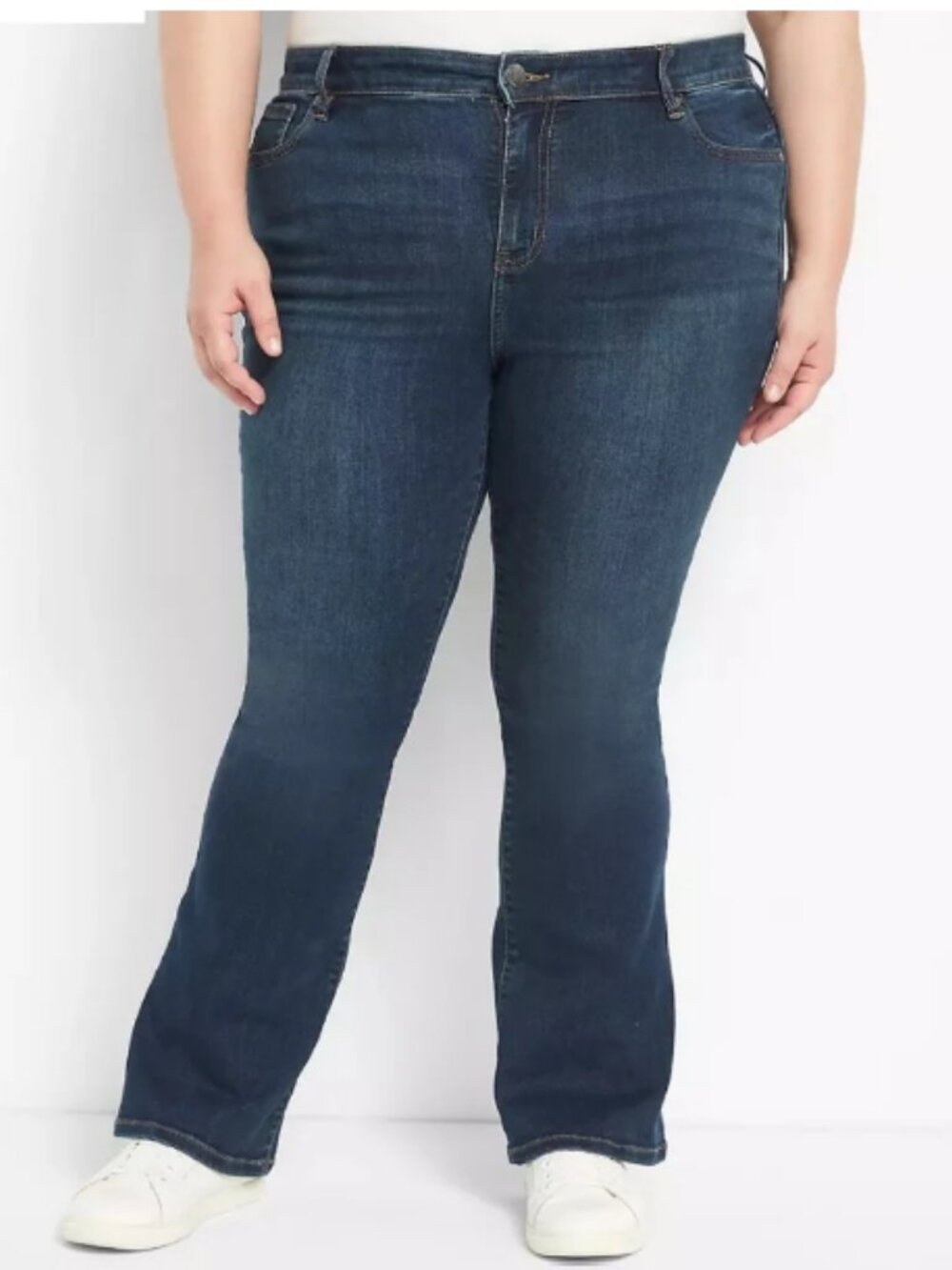 NWT Lane Bryant Signature Fit Bootcut Midrise Jeans Plus Size 24 #2717